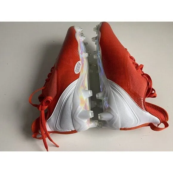 ADIDAS Adizero 21 Orange White Football Cleats Men's Size 13 GW2944