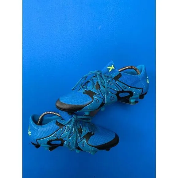 ADIDAS B32772 MENS BLUE FOOTBALL/SOCCER CLEATS SHOES SIZE US 10.5
