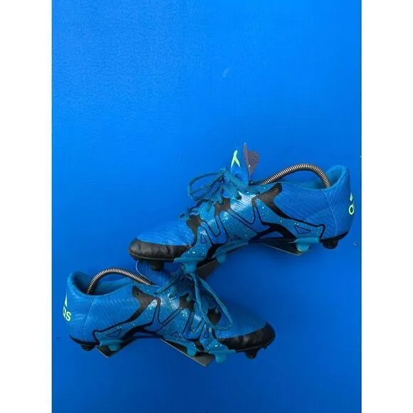 ADIDAS B32772 MENS BLUE FOOTBALL/SOCCER CLEATS SHOES SIZE US 10.5