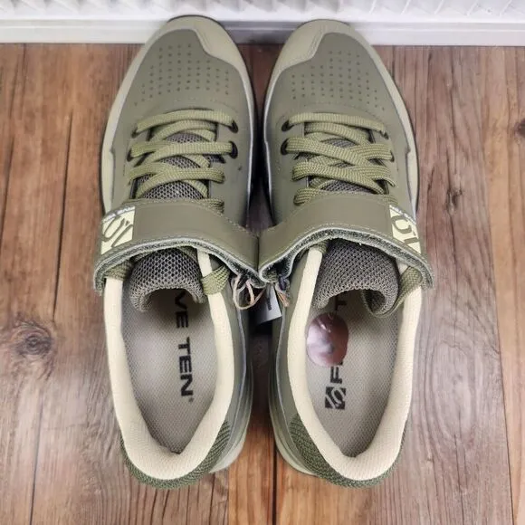 Adidas Five Ten 5.10 Kestrel Lace Mens Sz 8 Green Mountain Bike Shoes GZ9252