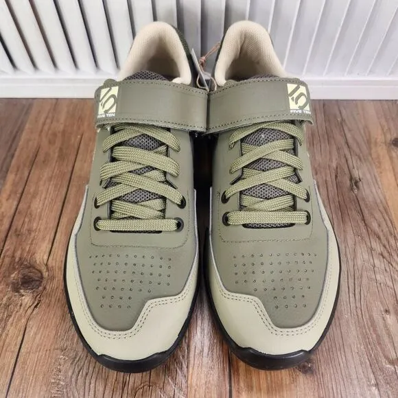 Adidas Five Ten 5.10 Kestrel Lace Mens Sz 8 Green Mountain Bike Shoes GZ9252