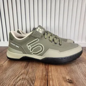 Adidas Five Ten 5.10 Kestrel Lace Mens Sz 8 Green Mountain Bike Shoes GZ9252