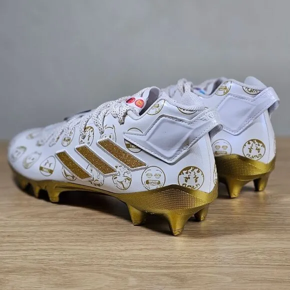 Adidas Freak 22 Big Mood Football Cleats Shoes Gold White Men's 13 GZ6900 New
