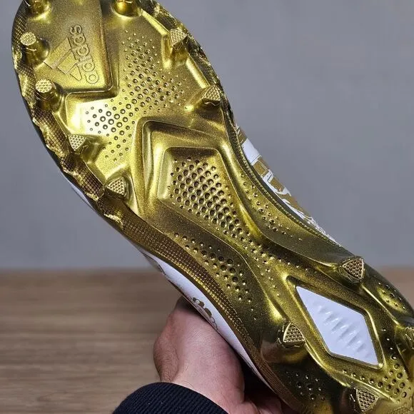 Adidas Freak 22 Big Mood Football Cleats Shoes Gold White Men's 13 GZ6900 New