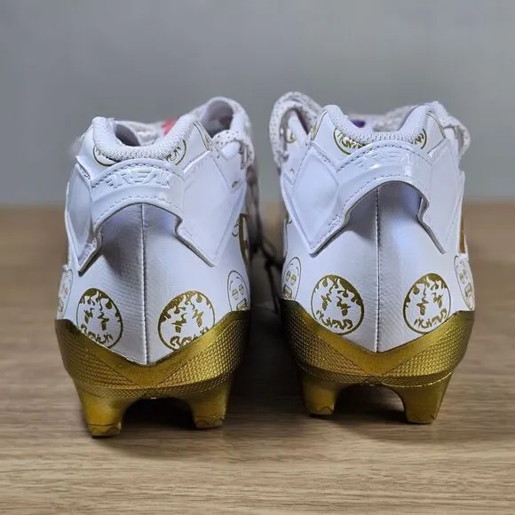 Adidas Freak 22 Big Mood Football Cleats Shoes Gold White Men's 13 GZ6900 New