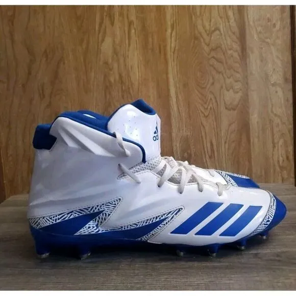 Adidas Freak X Carbon Football Cleats Blue White Men’s Size 17