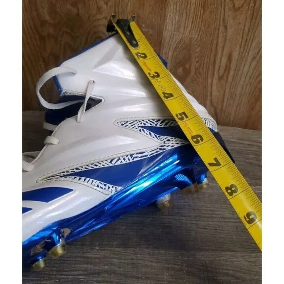 Adidas Freak X Carbon Football Cleats Blue White Men’s Size 17