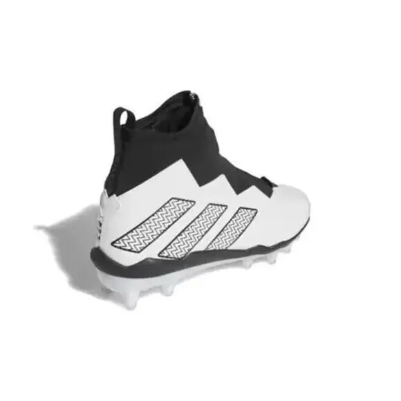 Adidas Nasty 2.0 GV8306 Football Cleats Men's Black White Zip Up Shoes NR8264