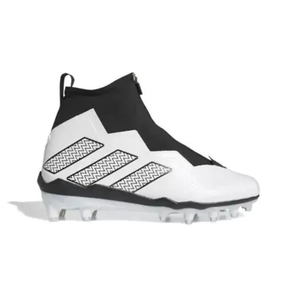 Adidas Nasty 2.0 GV8306 Football Cleats Men's Black White Zip Up Shoes NR8264