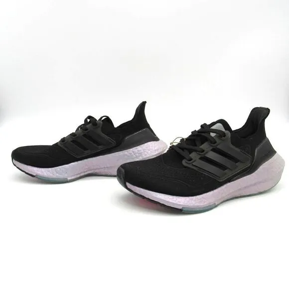 Adidas UltraBoost 21 Women's Shoes FY0405 Core Black/Blue Oxide SZ 5