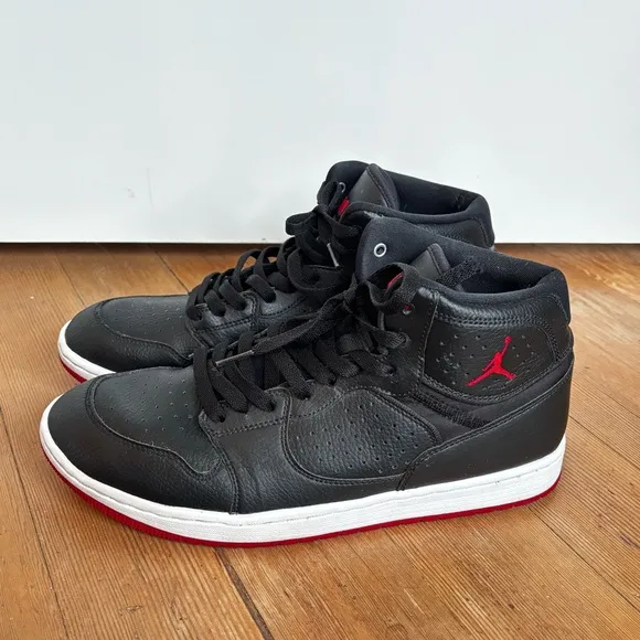 Air Jordan sneakers Access Black new 10.5 Basketball Shoes Michael Jordan