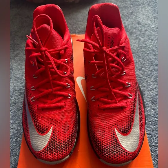 Air Max Infuriate Low 'University Red'; Men’s 9