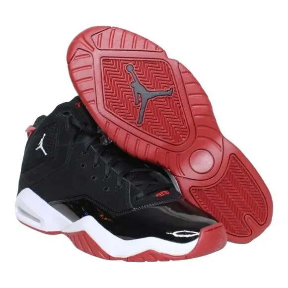 Air Jordan B'Loyal Basketball black white patent leather 315317 026 Men's Size's