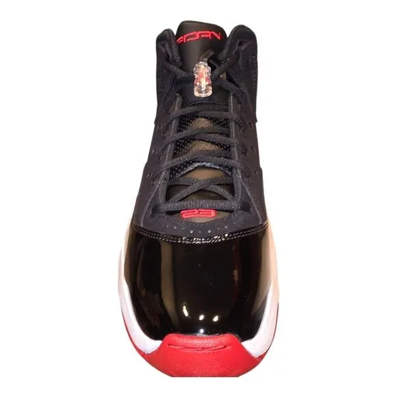 Air Jordan B'Loyal Basketball black white patent leather 315317 026 Men's Size's