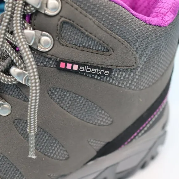 Albatre Women's‎ Albertle AL-TS1120 Trekking Hiking Shoes, Size 7(24.0 cm), Gray