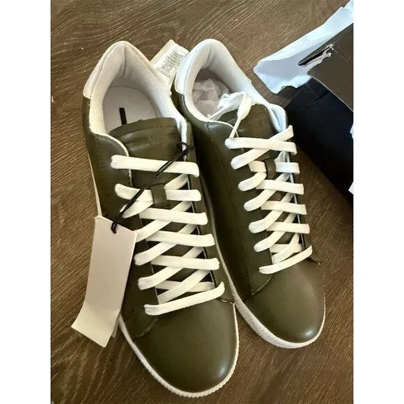 Alexander McQueen Men's Green Tennis Sneakers Size 12 Casual Shoes