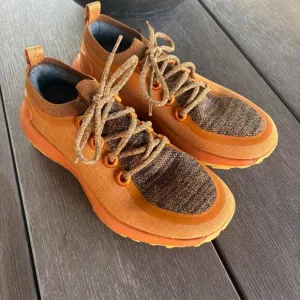 Allbirds Trail Runners SWT Men's 8 Rust Orange Low Top Hiking Ripstop Outdoor