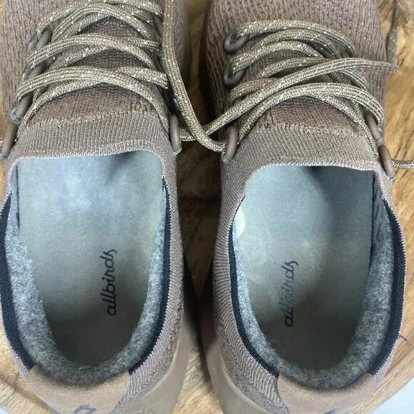 Allbirds Tree Dasher 2 Hazy Cocoa Mens Brown Size 10.5 Running Shoes