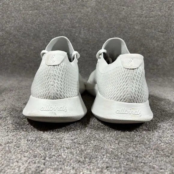 ALLBIRDS Tree Dasher TD White Knit Athletic Running Shoes Sneakers Mens Size 13