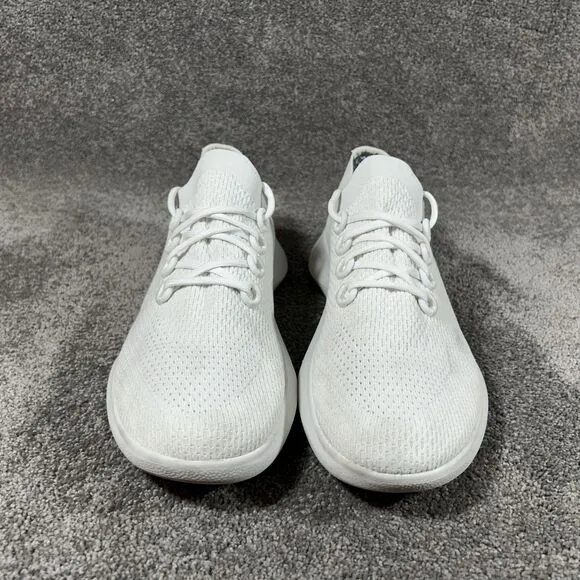 ALLBIRDS Tree Dasher TD White Knit Athletic Running Shoes Sneakers Mens Size 13