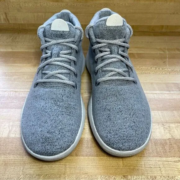 Allbirds Wool Runner-Up Mizzle 1019 NV1 Gray Running High Top Shoes Size 11