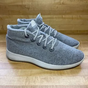 Allbirds Wool Runner-Up Mizzle 1019 NV1 Gray Running High Top Shoes Size 11