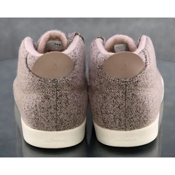 Allbirds WPM Wool Piper $135 Men's Mid High Top Sneakers Shoes Size 9 Wool Gray