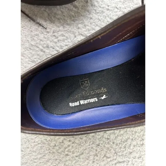 Allen Edmonds Dress Shoes Men's 11‎ D 3352 Road Warriors LGA Brown Calf Wingtips