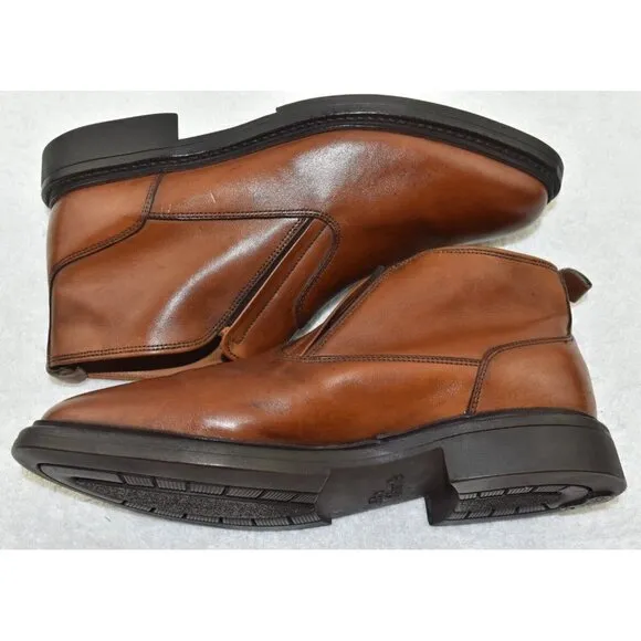 Allen Edmonds Mens Comfort Orthotics Brown Leather Chukka Boots Shoes Size 8.5