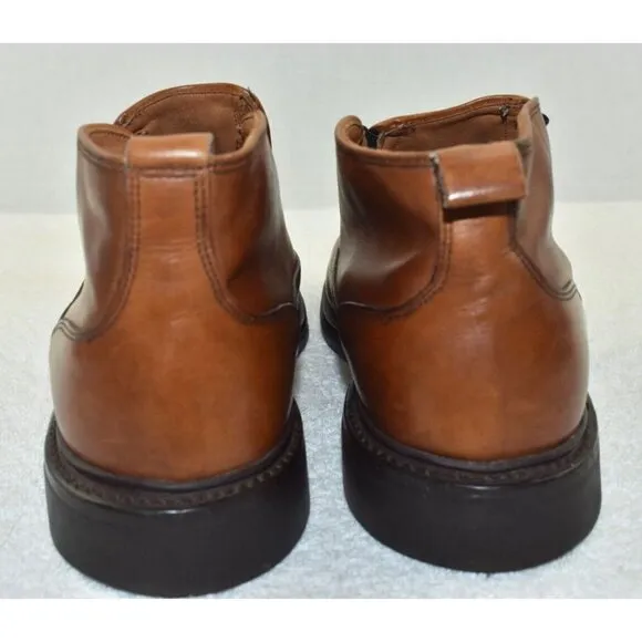 Allen Edmonds Mens Comfort Orthotics Brown Leather Chukka Boots Shoes Size 8.5
