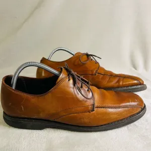 Allen Edmonds Road Warrior Dress Shoes Men's 10 D Brown  Bicycle Toe 1604
