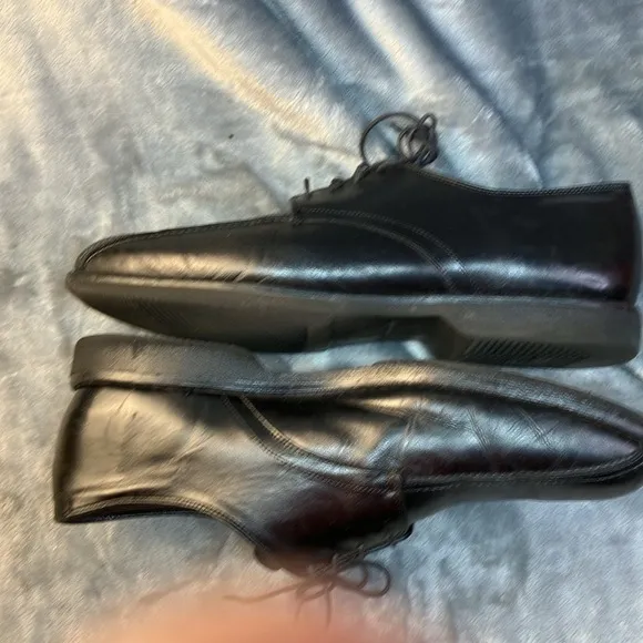 Allen Edmonds Road Warriors Leather Dress Shoes Black Mens 14 D