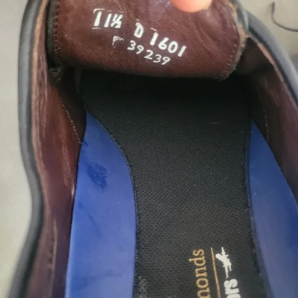 Allen Edmonds Road Warriors Men’s Size 11.5 D Black Leather Oxford Dress Shoes