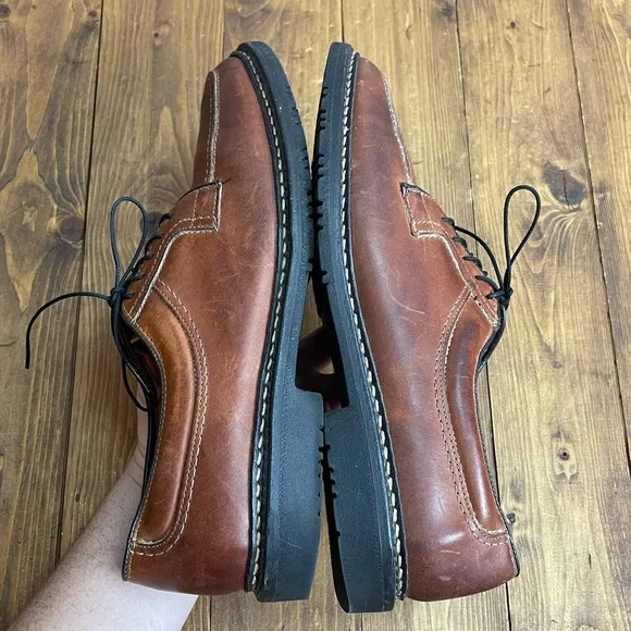 Allen Edmonds size 10.5 wilbert comfort shoes brown leather
