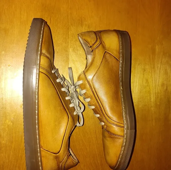 Allen Payne Sheepskin Shoes Mens Sz 11