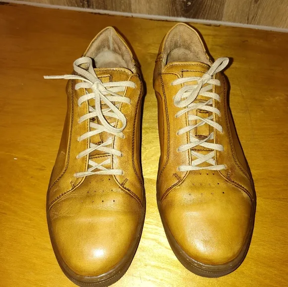 Allen Payne Sheepskin Shoes Mens Sz 11