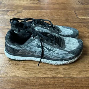 Altra Escalante Road Running Shoes Foot Shape Zero Drop Gray Black Womens 8.5