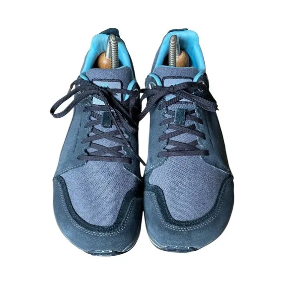 Altra Lone Peak Trail Running Shoes Sneakers Gray Suede Canvas Ego Women 10