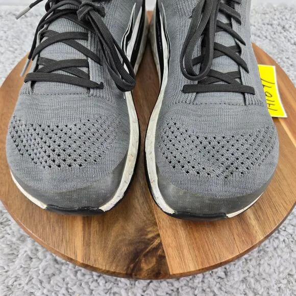 Altra Paradigm 4.5 Gray Black Athletic Road Running Shoes Mens 10 ALM1948G220