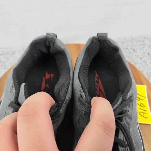 Altra Paradigm 4.5 Gray Black Athletic Road Running Shoes Mens 10 ALM1948G220