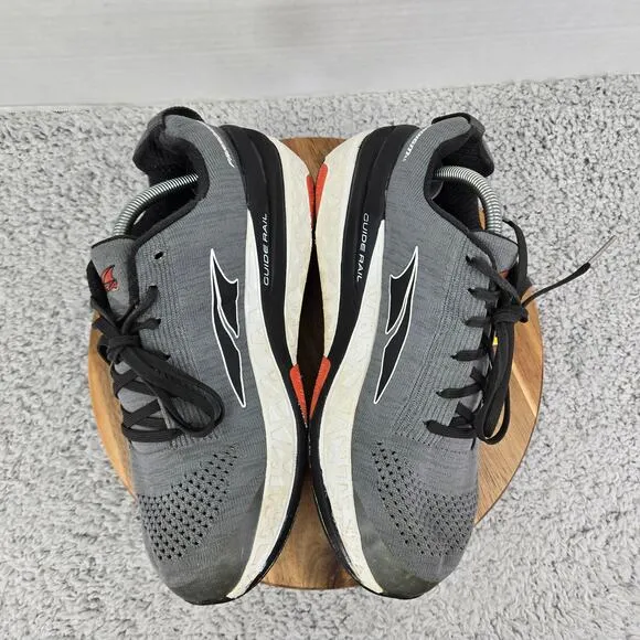 Altra Paradigm 4.5 Gray Black Athletic Road Running Shoes Mens 10 ALM1948G220