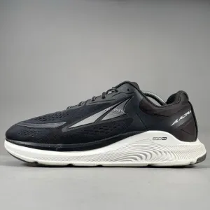 Altra Paradigm 6 Men 11 Black White Road Running Sneaker Athletic Max Cushioning