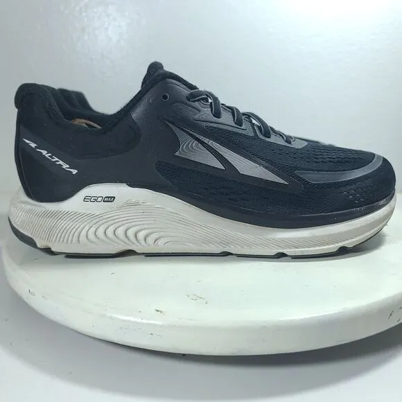 ALTRA Paradigm 6 Mens Size 9 Road Running Shoes Sneakers Black White AL0A5471000