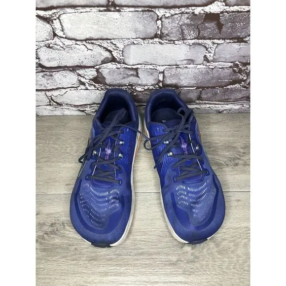 Altra Paradigm 7 Blue Athletic Lace Running Shoes Men Sz 10M US/44EU AL0A82C5440
