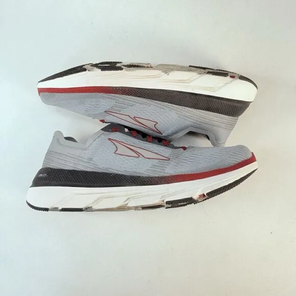 ALTRA Shoes Mens 11.5 M Duo 1.5 Road Running Athletic Gray Burgundy Sneakers