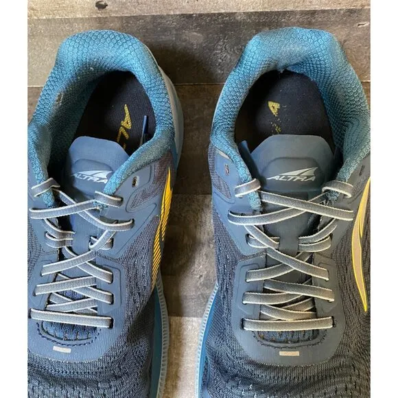 Altra Torin 5 Mens Sz 9.5 Majolica Blue Athletic Running Training Shoes