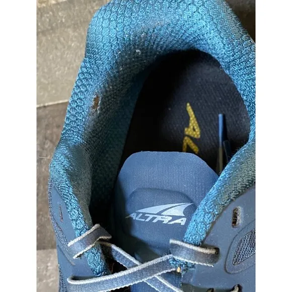 Altra Torin 5 Mens Sz 9.5 Majolica Blue Athletic Running Training Shoes