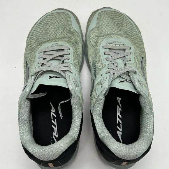 Altra Torin 5 Shoes Womens Sz 9.5 Wide Road Running Athletic Low Green Gym Train