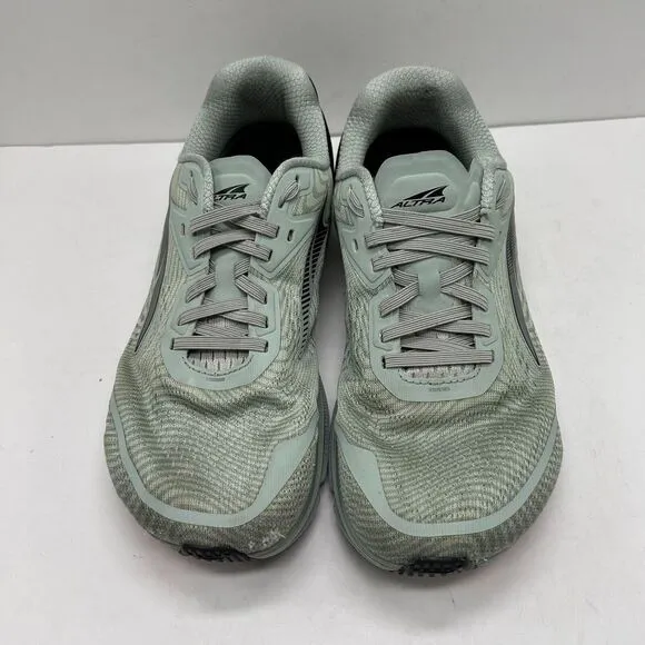 Altra Torin 5 Shoes Womens Sz 9.5 Wide Road Running Athletic Low Green Gym Train