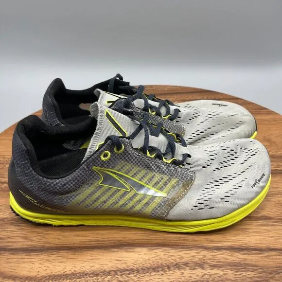 Altra Vanish-R Shoes Womens Size 8.5 Gray/Lime Road Racing Running Sneakers